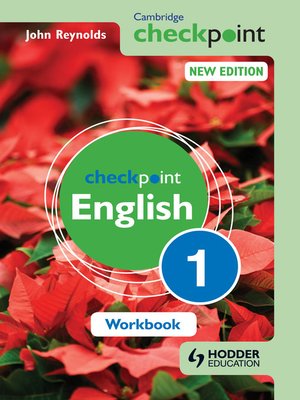 cover image of Cambridge Checkpoint English Workbook 1